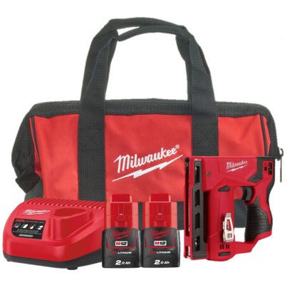 MILWAUKEE M12BST-202B Aku sponková pistole – Sleviste.cz
