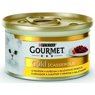 Gourmet Gold cas. hovězí kuře rajče 85 g – Hledejceny.cz