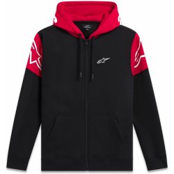 Alpinestars Velocity hoodie černo-červená