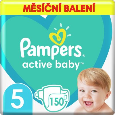 Pampers Active Baby 5 150 ks – Zbozi.Blesk.cz