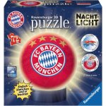 Ravensburger 3D puzzleball svítící FC Bayern Mnichov 72 ks – Zboží Mobilmania