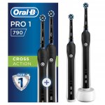 Oral-B Pro 790 CrossAction Black Duo – Zbozi.Blesk.cz