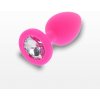 Anální kolík ToyJoy Diamond Booty Jewel Small Pink