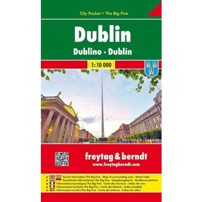 Dublin mapa 1:1. FB plast – Zbozi.Blesk.cz