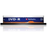 Verbatim DVD+R 4,7GB 16x, Advanced AZO+, cakebox, 10ks (43498) – Hledejceny.cz