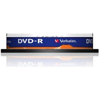 Verbatim DVD+R 4,7GB 16x, Advanced AZO+, cakebox, 10ks (43498)