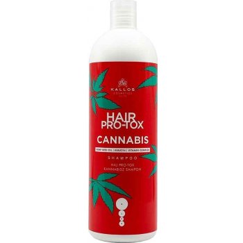 Kallos Hair Pro-Tox Cannabis šampon na vlasy s konopným olejem 1000 ml