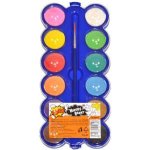 TOTO Vodové barvy se štetcem 12 ks – Zboží Dáma