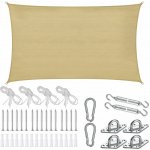 Tectake 406203 2 x 3 m písková – Zboží Dáma