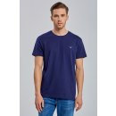 Gant ORIGINAL SS T-SHIRT modrá