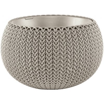 Keter Cozy M Závěsný květináč 36 X 36 X 23 cm 229540 pískový – Sleviste.cz