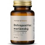 Ostropestřec mariánský kapsle extrakt s 20% silymarinu 50 kapslí – Hledejceny.cz