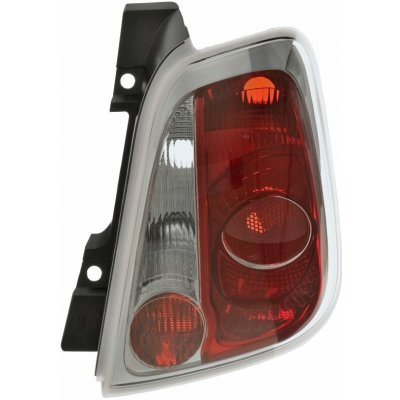 ACI FIAT 500, 07-15 zadní světlo (bez obj.) s bílým rámečkem (Cabrio) P – Hledejceny.cz