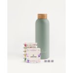 Waterdrop Set s nerezovou lahví & 18 mikrodrinky 600 ml – Zboží Dáma