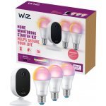 Philips WiZ 8720169075016 LED startovací sada Self Monitoring 8,5W E27 806 lm 2200-6500+RGBK – Zboží Živě