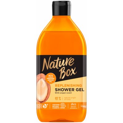 Nature Box osvěžující sprchový gel s arganovou vůní 385 ml