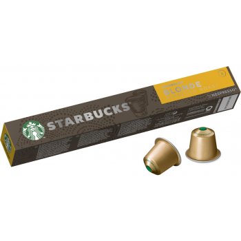Starbucks by Nespresso Blonde Espresso Roast kávové kapsle 10 kapslí