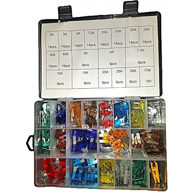 ONDRAGON Sada automobilových pojistek 205ks RS9089 BULLTECH | Zboží Auto