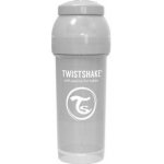 Twistshake Kojenecká láhev AntiColic Pastel Šedá 260ml – Zboží Mobilmania