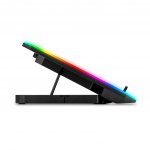EVOLVEO CoolPro, chladící podložka pod notebook, 2x ventilátor, RGB podsvícení, černá – Hledejceny.cz