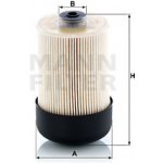 PU 9009 z KIT MANN-FILTER Palivový filtr – Hledejceny.cz