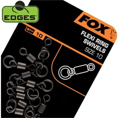 Fox Edges Flexi Ring Swivels vel.10 – Sleviste.cz