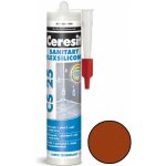 Ceresit CS 25 sanitární silikon 280 g clinker – Zboží Mobilmania