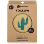 Petite&Mars Chrániče kolen elastické na lezení Follow Intense Ochre – Sleviste.cz