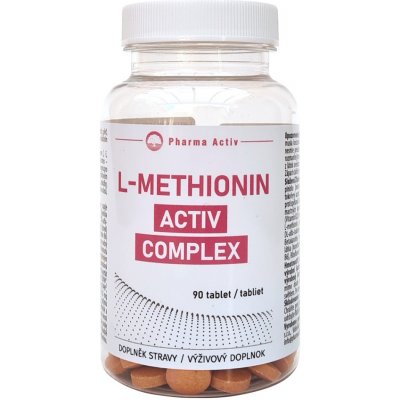 PHARMA ACTIV L-methionin activ complex 90 tablet – Zboží Mobilmania