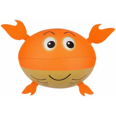 Textilomanie Neoprenový míč do vody Crab 17 cm oranžový – Zboží Dáma
