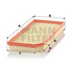 Vzduchový filtr MANN-FILTER C 41 110 – Hledejceny.cz