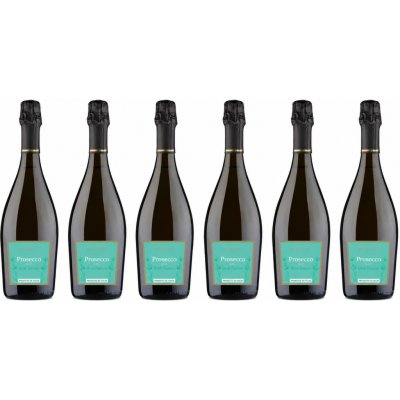 Rossini Prosecco DOC Spumante brut Nature 11% 6 x 0,75 l (holá láhev) – Hledejceny.cz