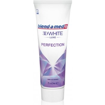 Blend a med 3D White Luxe Perfection bělicí pasta proti skvrnám na zubní sklovině 75 ml