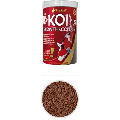 Tropical Koi Growth-Colour Pellet S 5 l, 2 kg