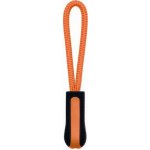 Taháček na zip Kariban 4 ks - černý-oranžový – Hledejceny.cz