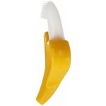 Bam Bam Baby kartáček na zuby banán 10cm kousátko pro miminko et515037 – Zbozi.Blesk.cz
