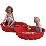 Paradiso Pískoviště s víkem červená – Zboží Dáma