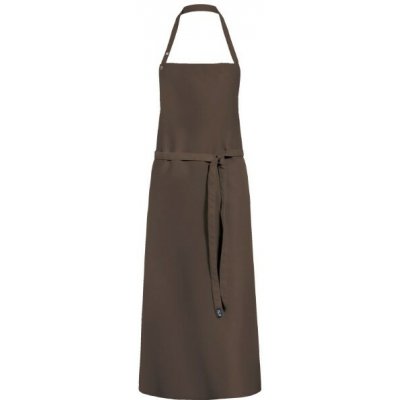 Greiff Zástěra s laclem Easy-Care 77 x 100 cm hnědá – Hledejceny.cz