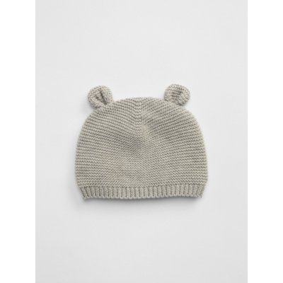 GAP Dětská čepice organic cotton Šedá – Zboží Dáma