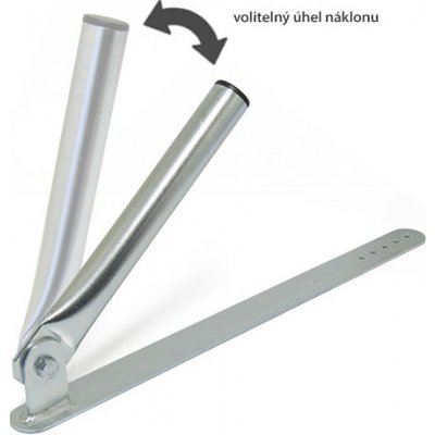 Držák antény pod střešní tašku s náklonem, délka 300, zinek Galva; 3021410A – Zbozi.Blesk.cz