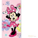 JERRY FABRICS Osuška Minnie pink bow 70 x 140 cm – Zboží Mobilmania