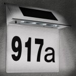 InternetovaZahrada - Solární číslo domu - transparentní – HobbyKompas.cz