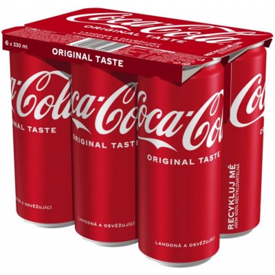 Coca Cola 6 x 330 ml – Zboží Dáma