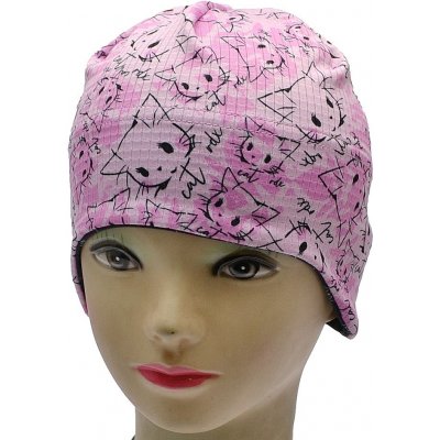 RDX čepice na uši Picowinter F1227P Kočičky světle růžová – Hledejceny.cz