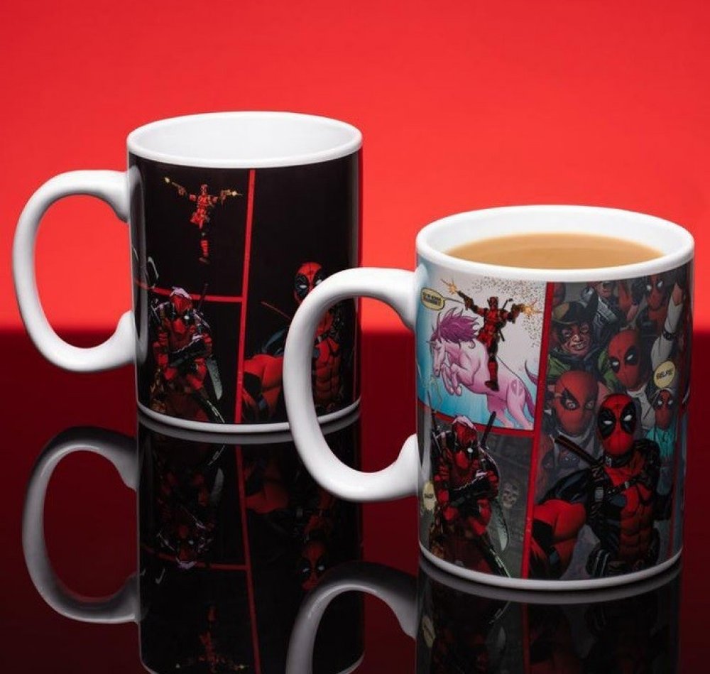 Semic Marvel Comics Mug Deadpool Měnící hrnek 300 ml | Srovnanicen.cz