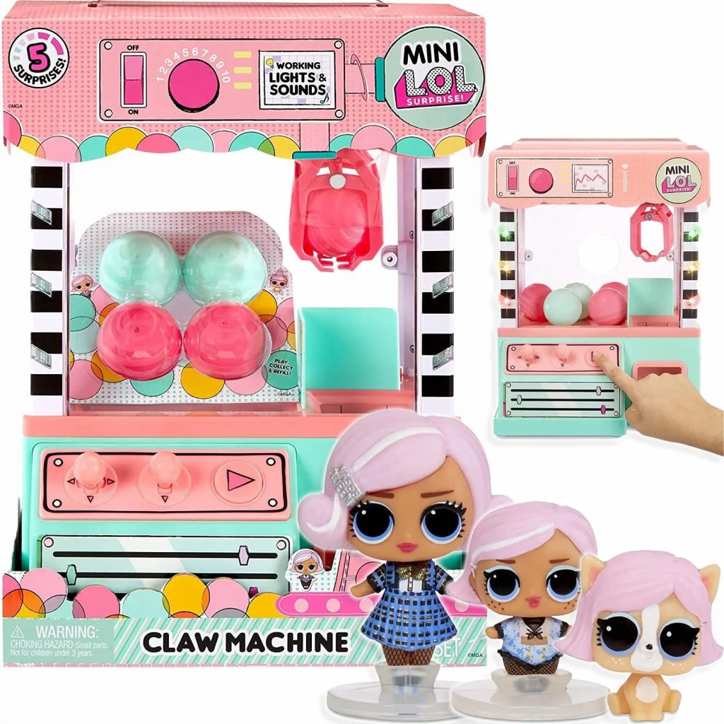 LOL Surprise O.M.G. Surprise Minis Claw Machine