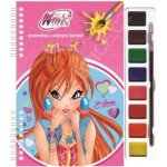 Winx Club Bloom Omalovánky s vodovými barvami – Hledejceny.cz