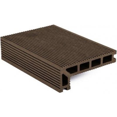 G21 Terasové prkno zakončovací 2,5 x 14 x 400 cm Indický teak WPC TPR140S50TL4Mteak 1ks