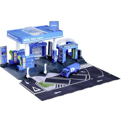 Majorette Perol Station Aral + 1 vehicle #####Tankstellen-Set – Hledejceny.cz