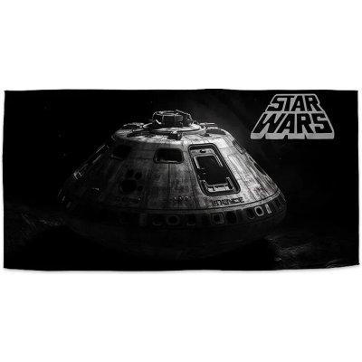 Sablio Ručník s potiskem Star Wars Vesmírná loď 70 x 140 cm – Sleviste.cz